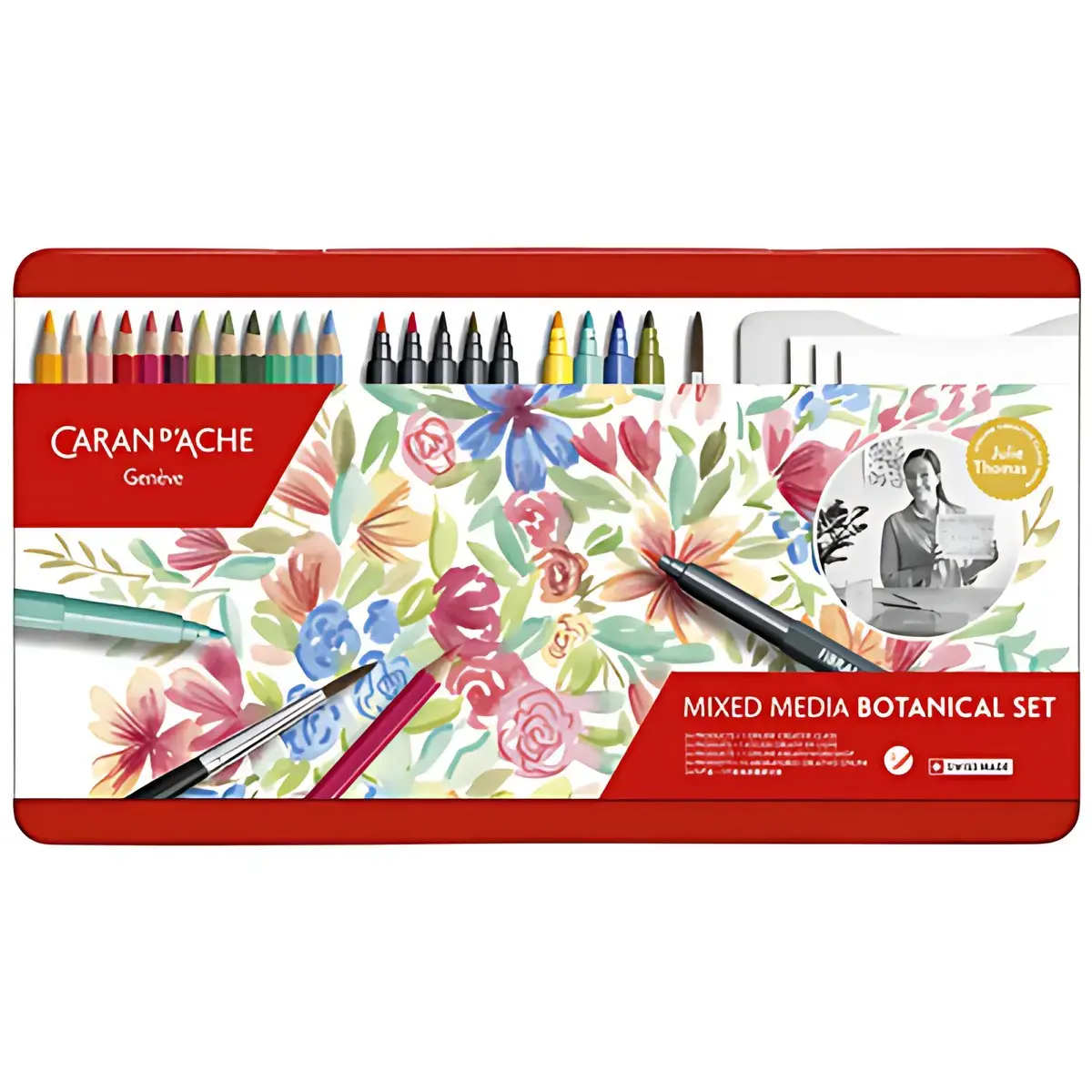 CARAN D'ACHE Set de dessin 'SET BOTANIQUE', 24 pièces photo du produit