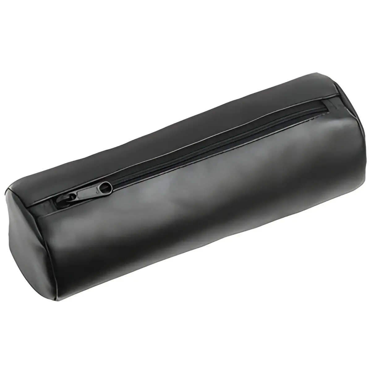 Alassio Trousse ronde XXL, en cuir, noir photo du produit