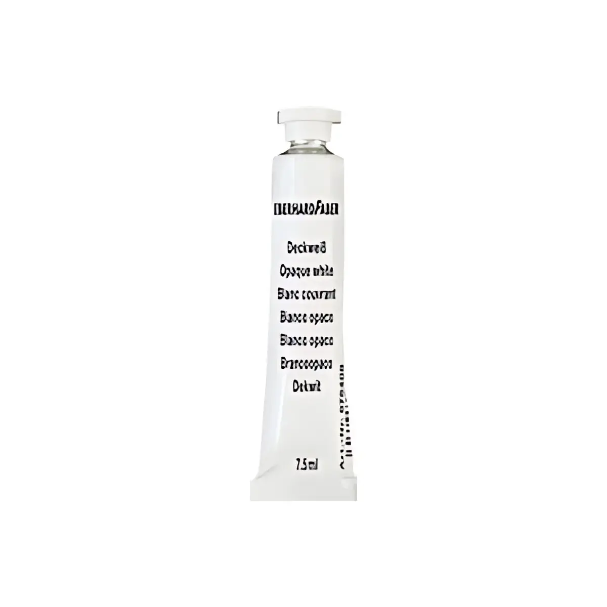 EBERHARD FABER Blanc opaque EFA Color, tube de 7,5 ml photo du produit