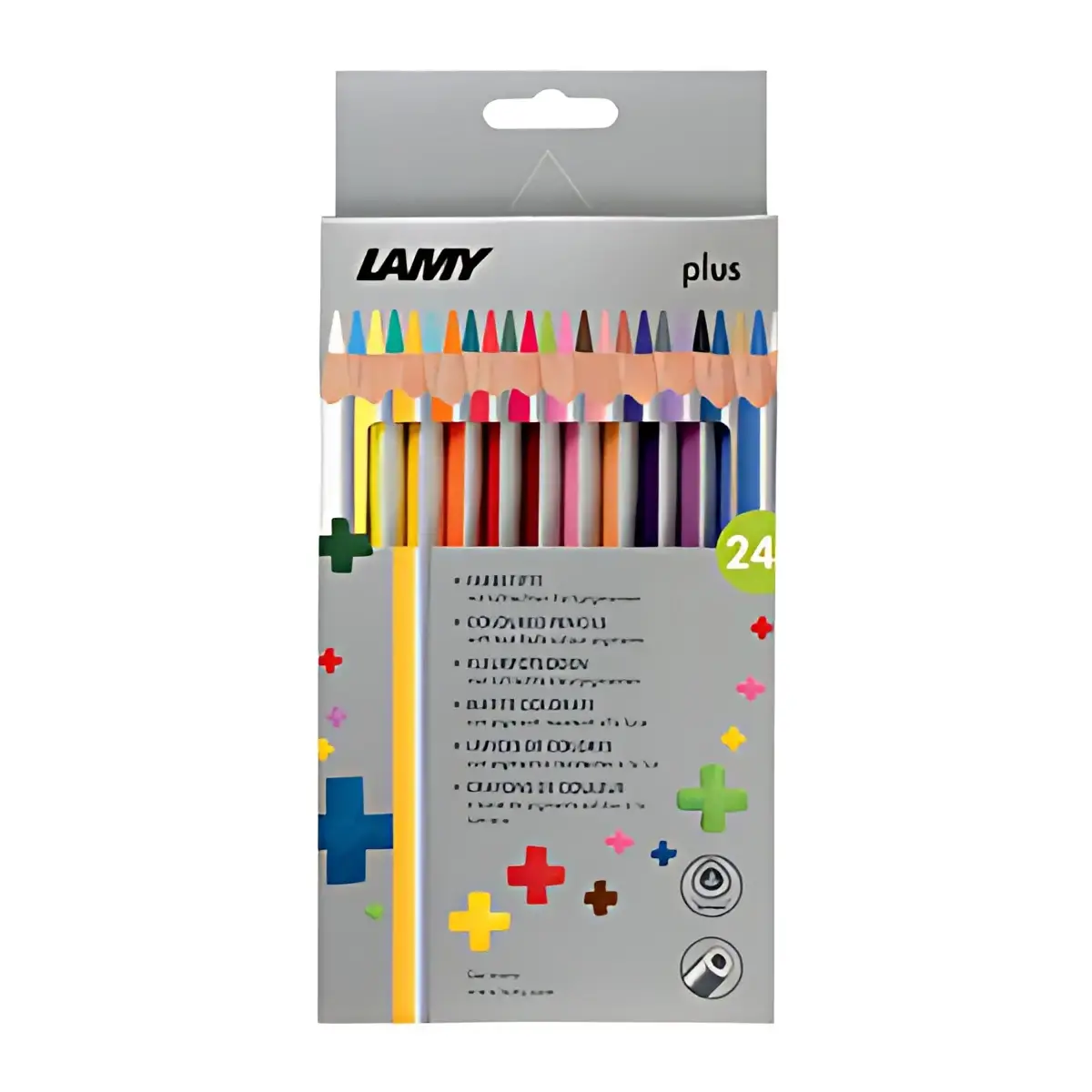 LAMY Crayon de couleur triangulaire plus, &eacute;tui carton de 24 photo du produit