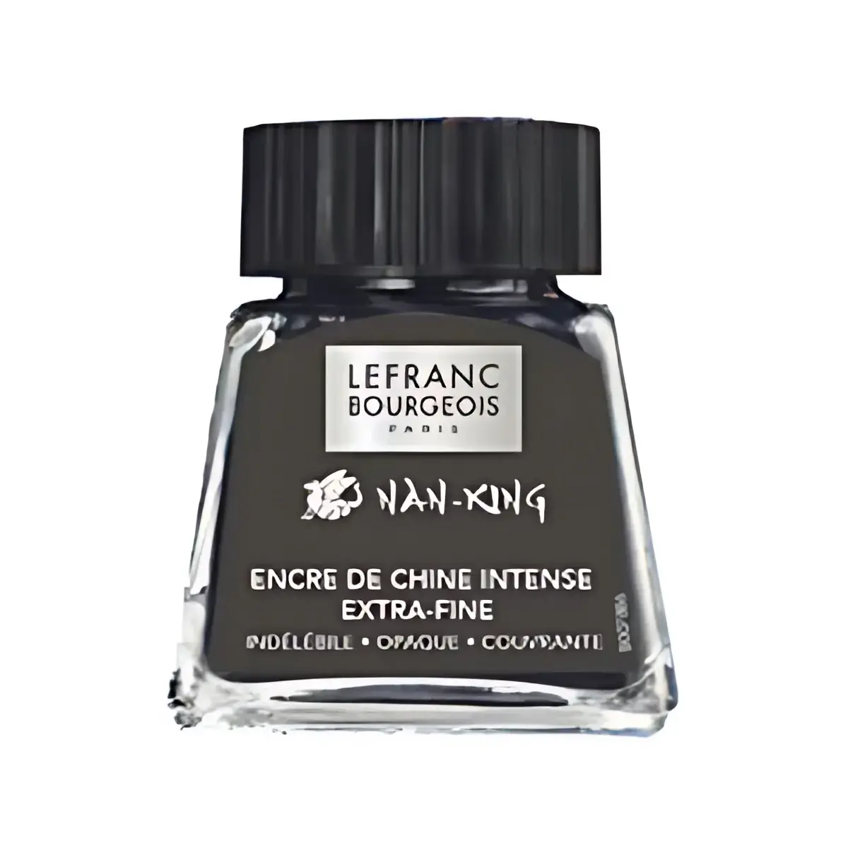 LEFRANC BOURGEOIS Encre de Chine Nan-King, 14 ml, noir photo du produit