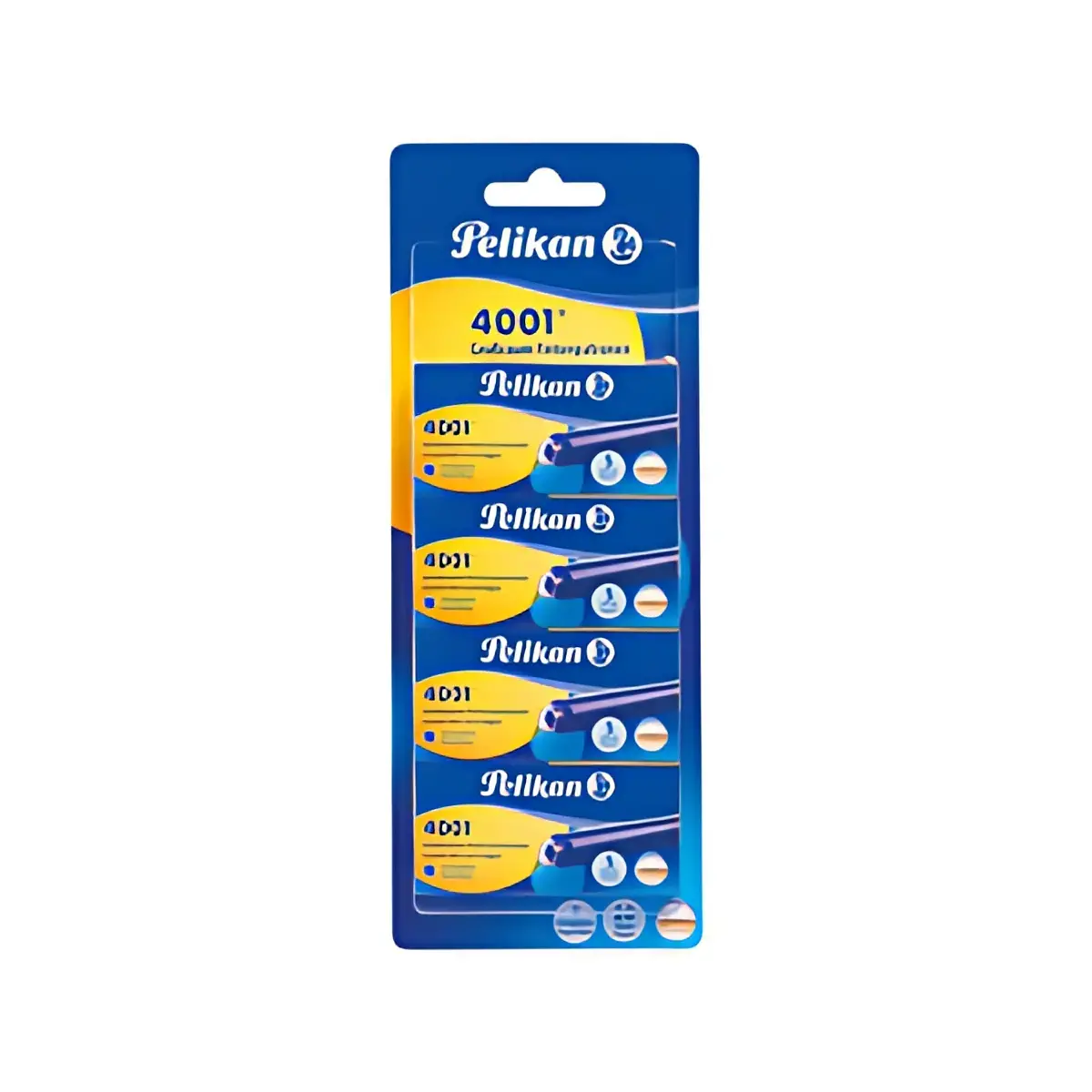 Pelikan Cartouche d'encre longues 4001 GTP/5, bleu photo du produit