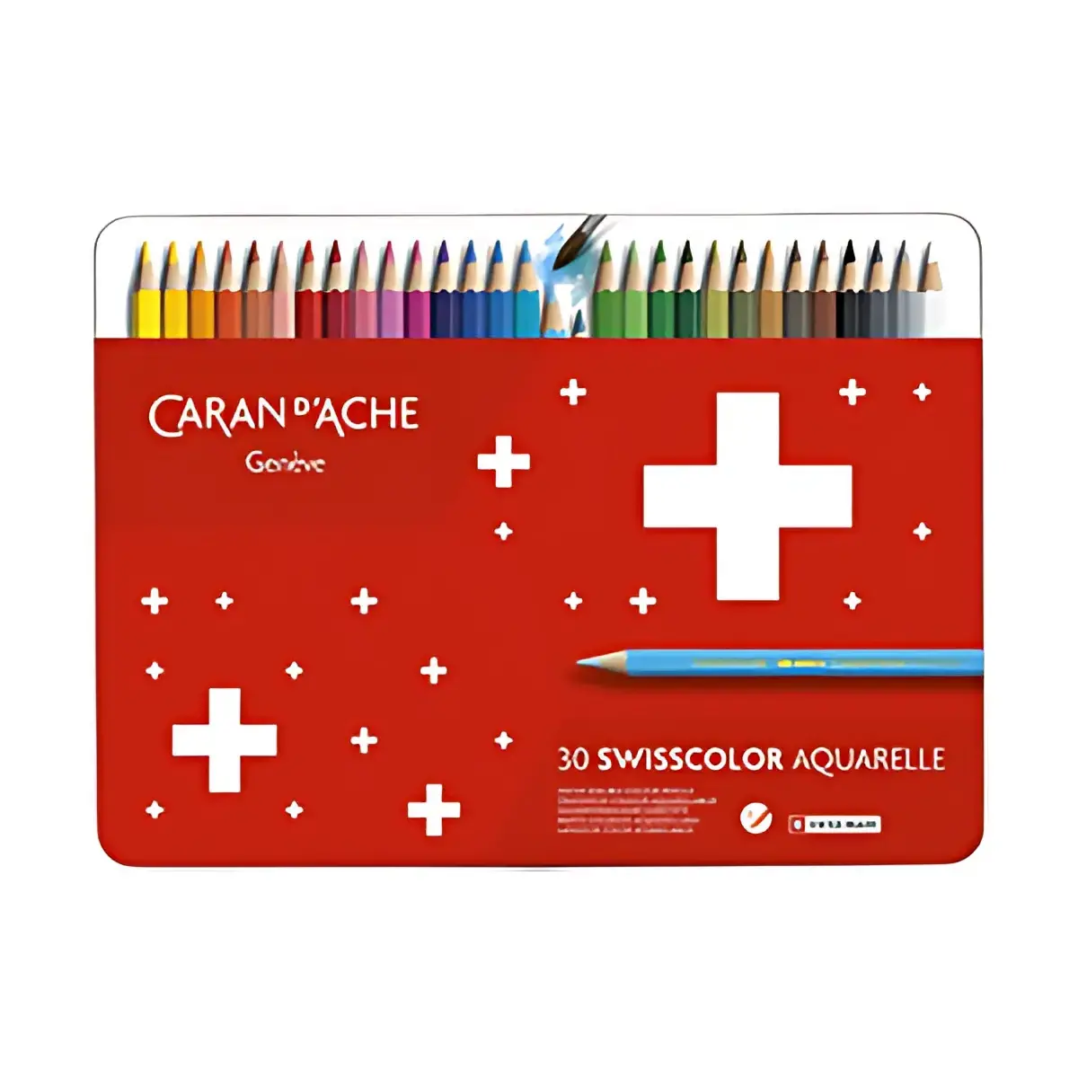 CARAN D'ACHE Crayons de couleur Swisscolor Aquarelle photo du produit