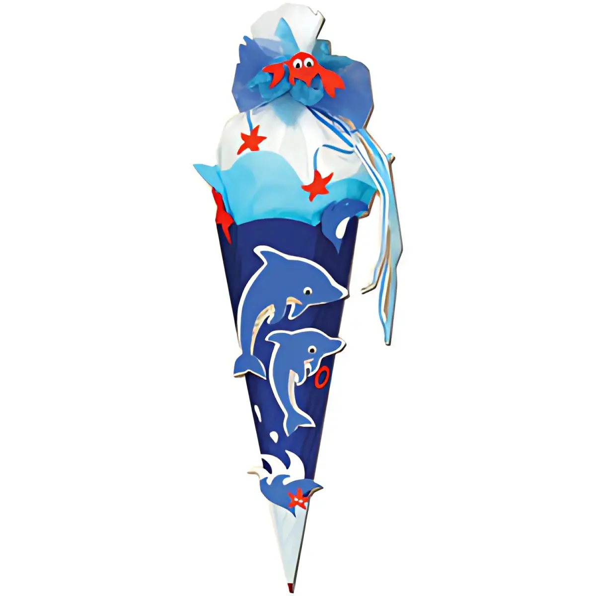 ROTH Kit de bricolage de cornet scolaire 'dauphin', hexago- photo du produit