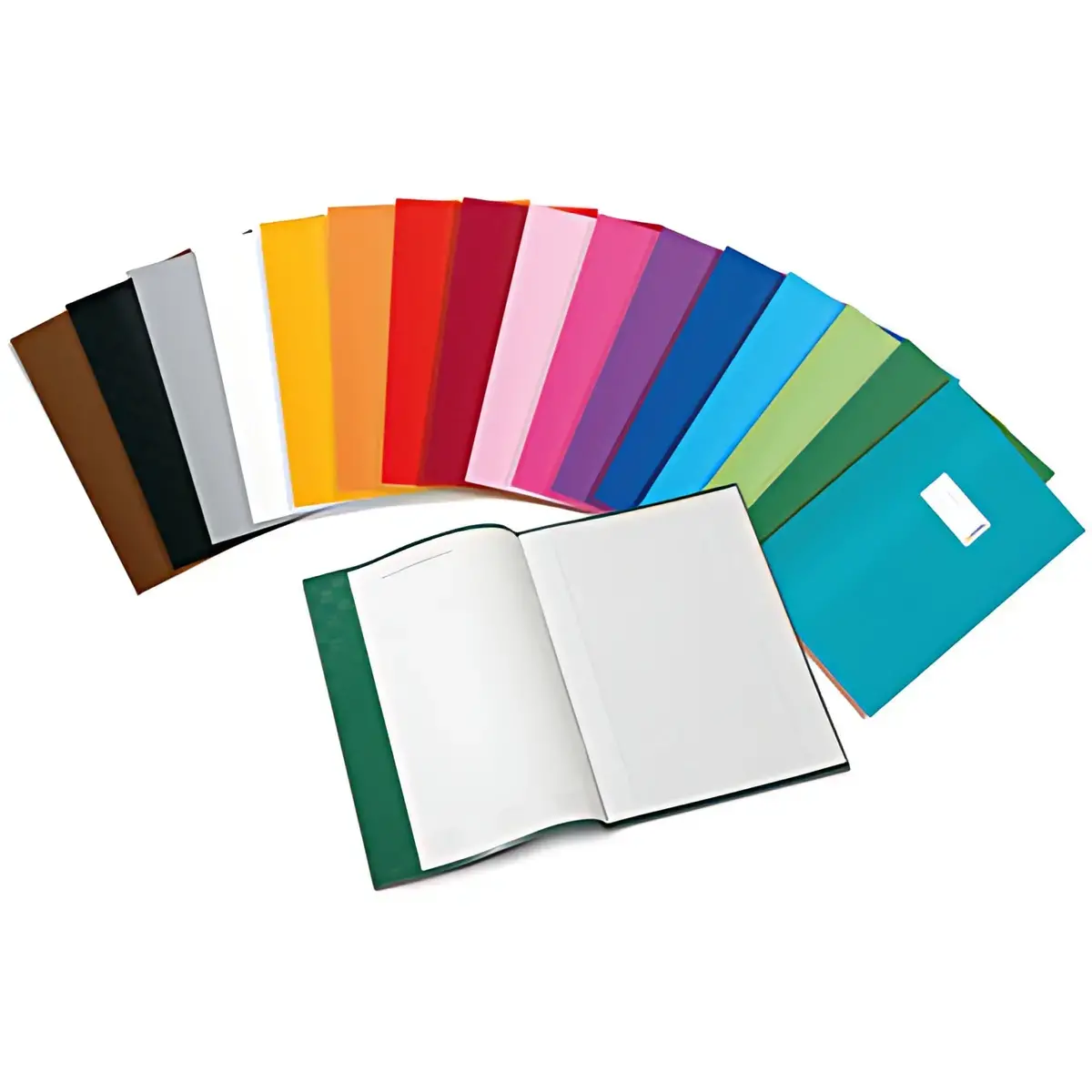 25 HERMA Protège-cahier, A4, PP, bleu clair opaque photo du produit