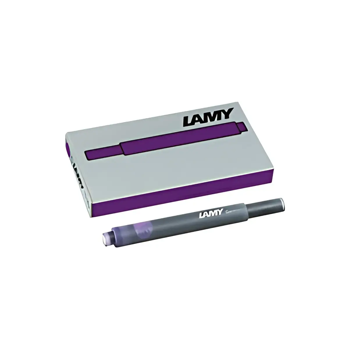 LAMY Cartouche d'encre grande capacit&eacute; T10, blister, violet photo du produit