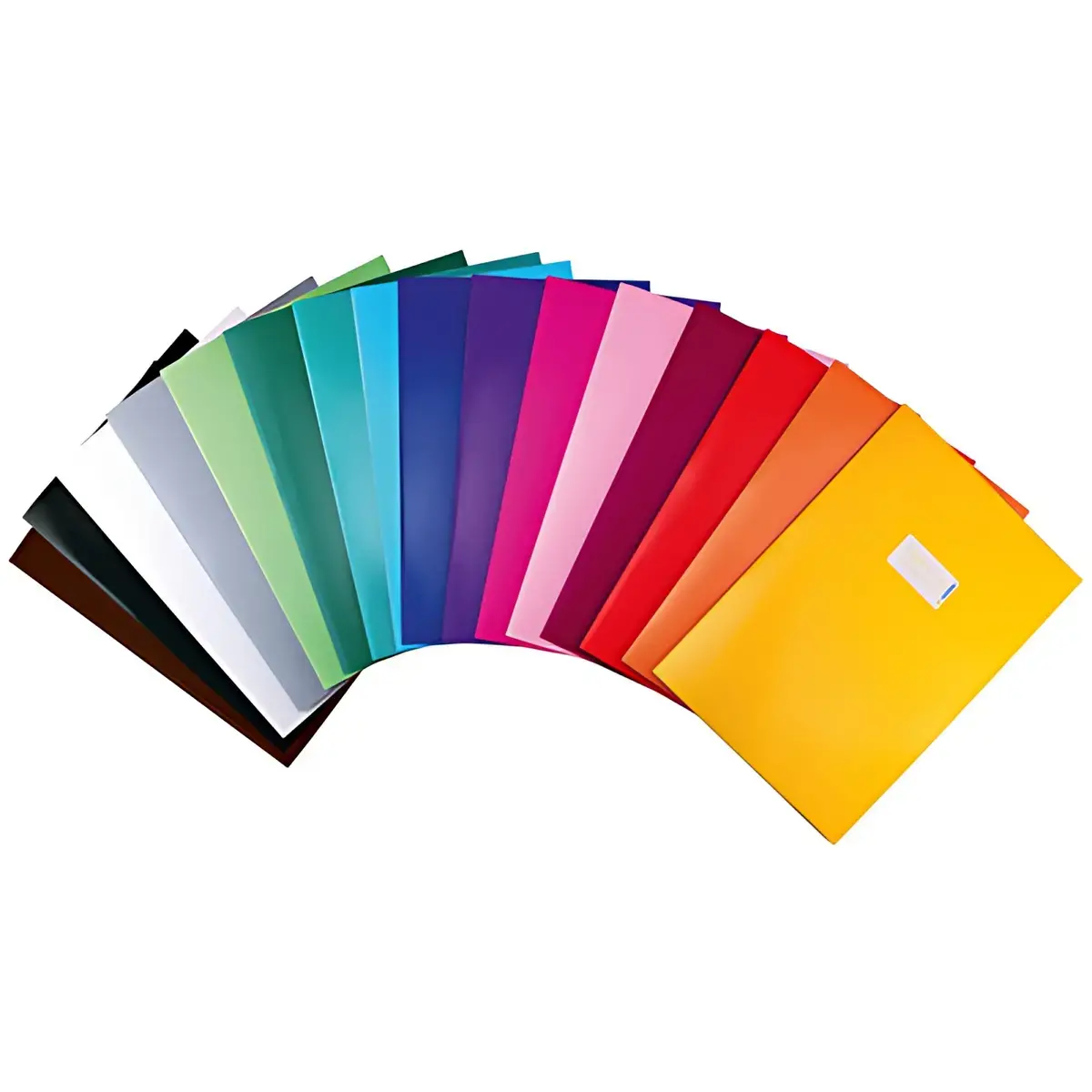 10 HERMA Protège-cahier, en papier, A5, bleu foncé photo du produit