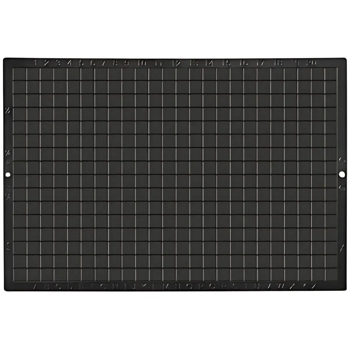 Wonday Ardoise en plastique, uni/quadrillé, noir photo du produit