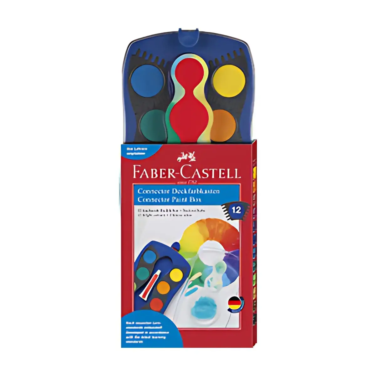Palette de peinture CONNECTOR - 24 couleurs - Faber-Castell photo du produit