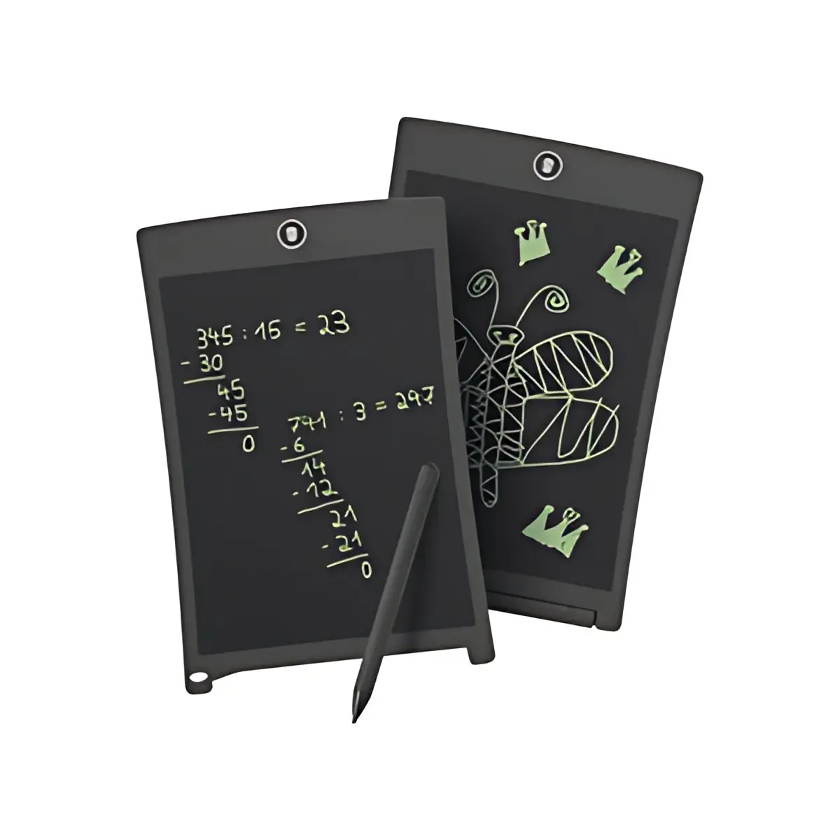 WEDO Ardoise LCD, 8,5 pouces (21,59 cm), noir photo du produit