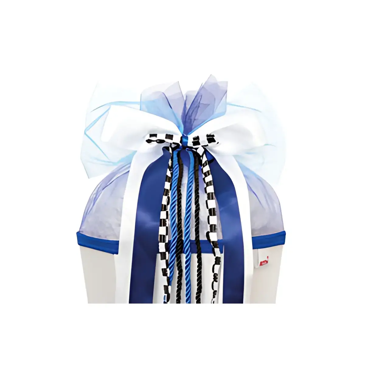 ROTH Pochette 'Speed', blanc/bleu/noir en 70% polyester et photo du produit