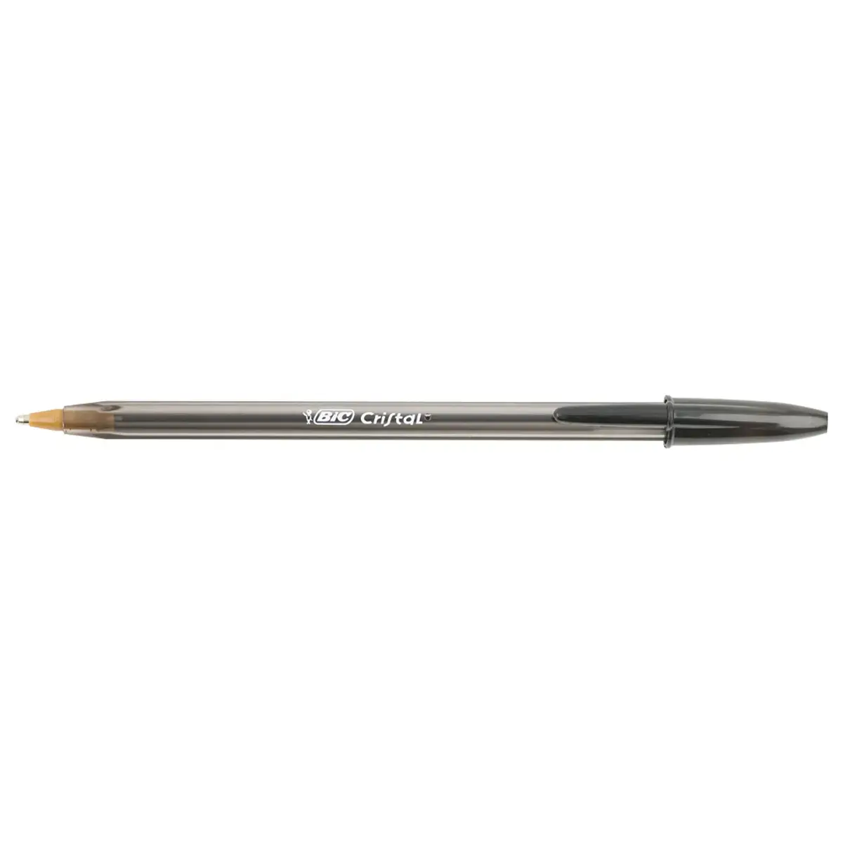 Stylos - bille cristal écriture moyenne 0.5mm encre noir - Bic photo du produit