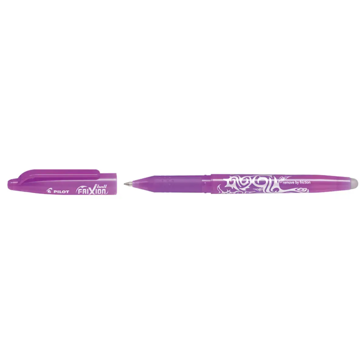 Rollers frixion ball encre gel pointe moyenne mauve - Pilot photo du produit