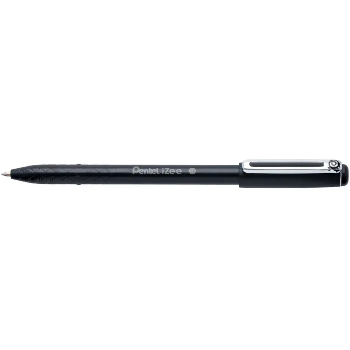 Stylos - bille izee &agrave; capuchon pointe 1mm noir rechargeable - Pentel photo du produit