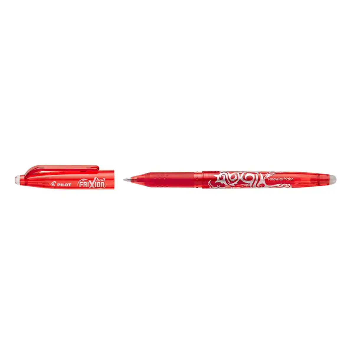 Rollers frixion ball encre gel pointe fine rouge - Pilot photo du produit