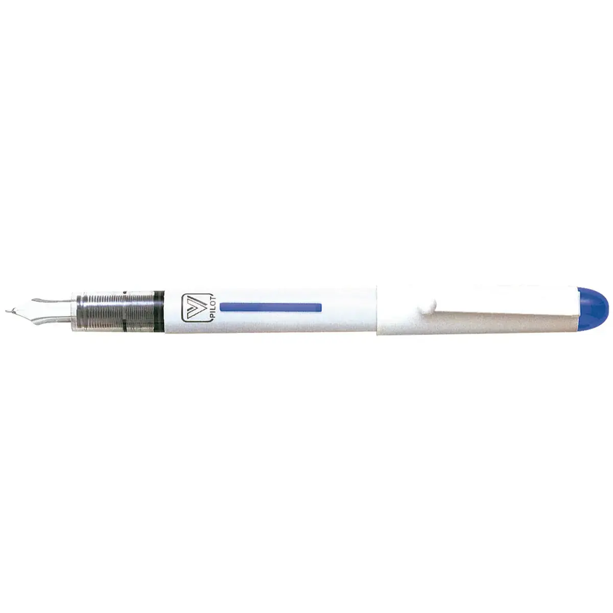 Stylos - plume v pen jetable pointe moyenne bleu visible encre - Pilot photo du produit