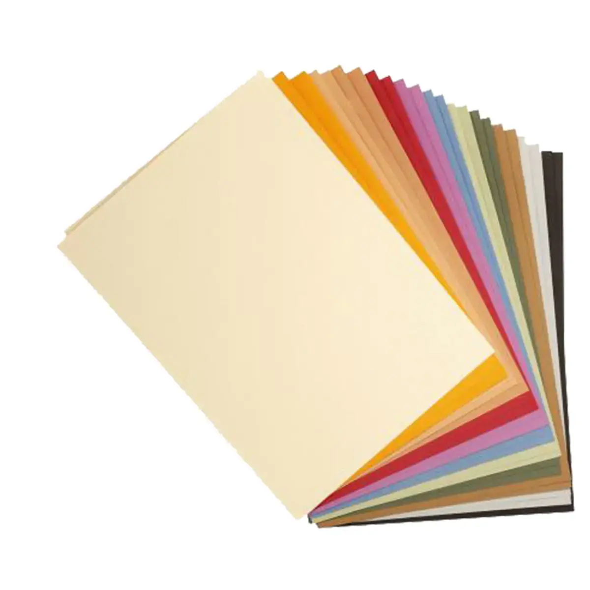 Papier dessin a grain 160g 50x65cm paquet 24f - Clairefontaine photo du produit