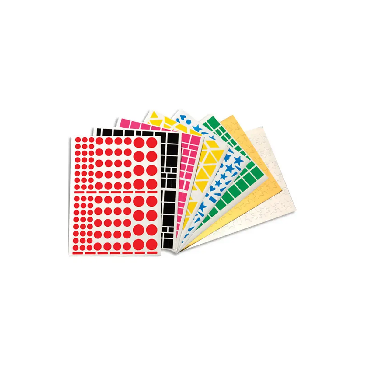 P60f 7032 gommettes assorties - Apli photo du produit