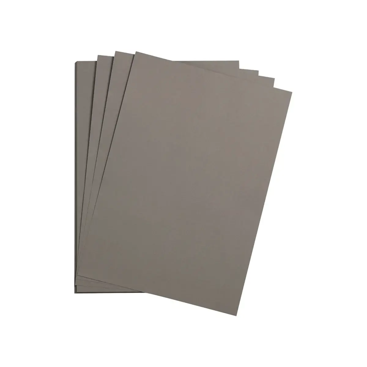 Feuille papier maya 270g 500x700mm gris acier 25 u - Clairefontaine photo du produit