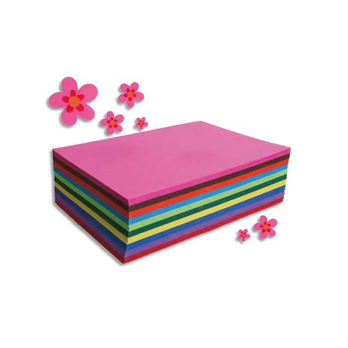 Papier dessin maildor carta 130g/m2 210x297mm coloris assortis 250f - Clairefontaine photo du produit