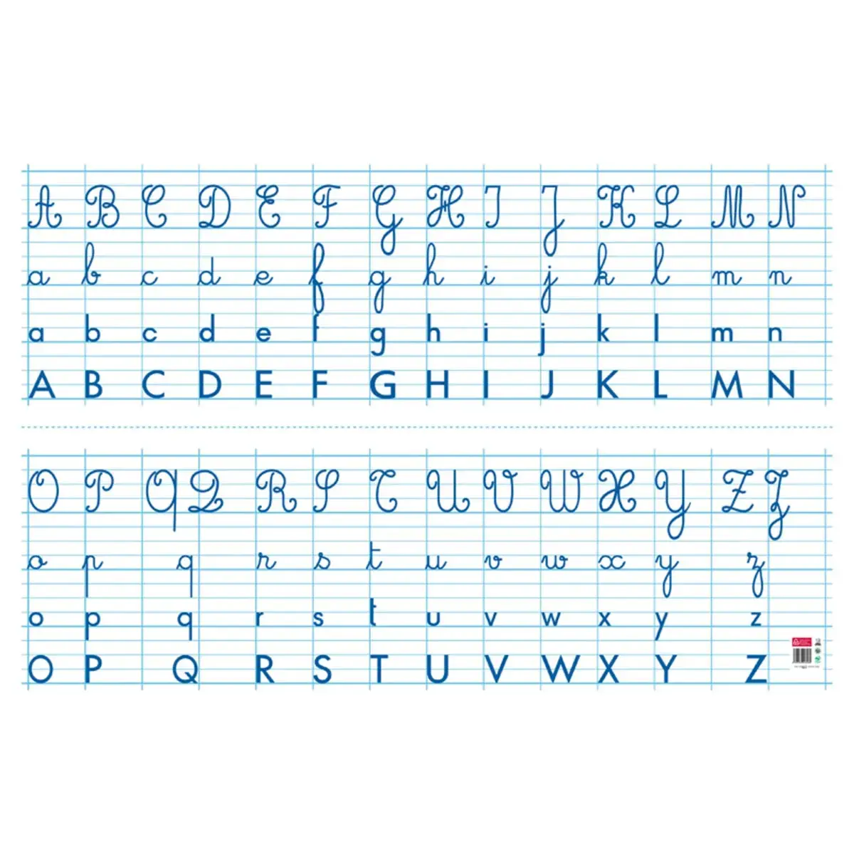 Tableau bouchut grandremy alphabet effacable 80x120cm 5 oeillets - Bouchut papeterie photo du produit