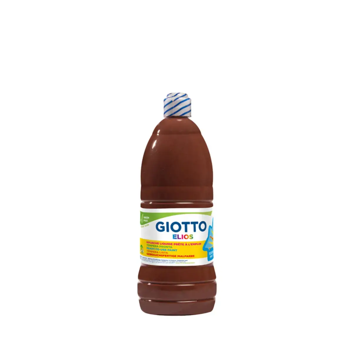 Flacon 1L gouache Elios - Marron - Giotto photo du produit