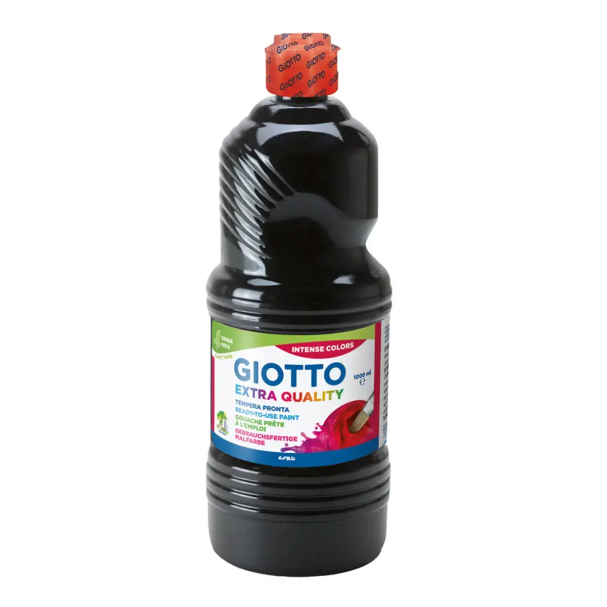 Flacon 1L gouache - Noir - Giotto photo du produit
