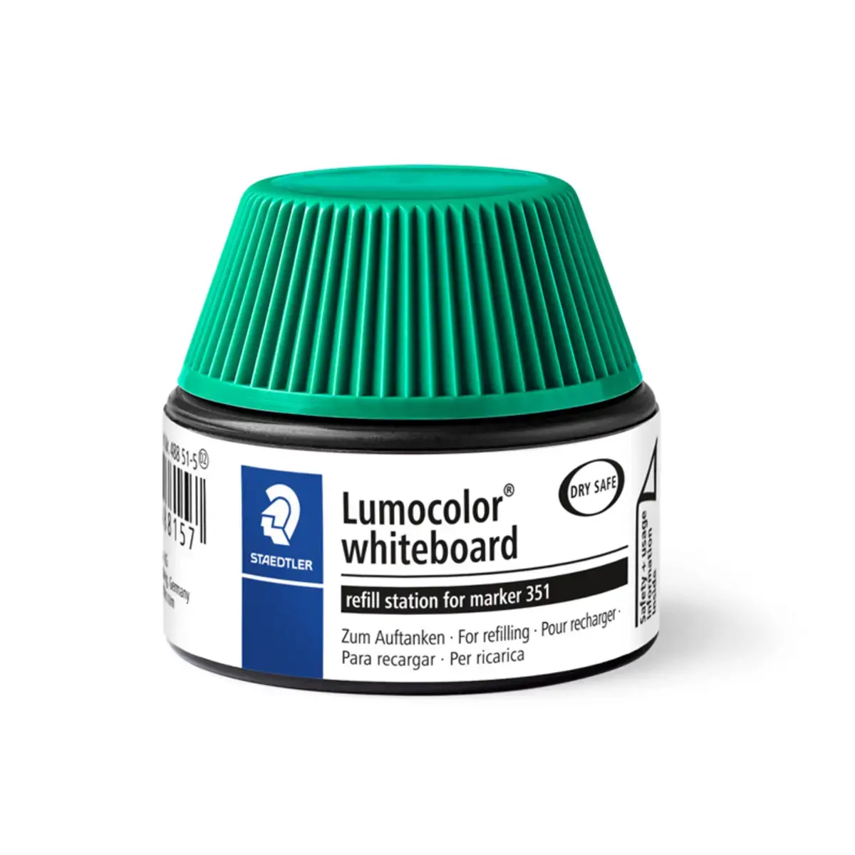 Flacon recharge lumocolor 351 20ml vert - Staedtler photo du produit