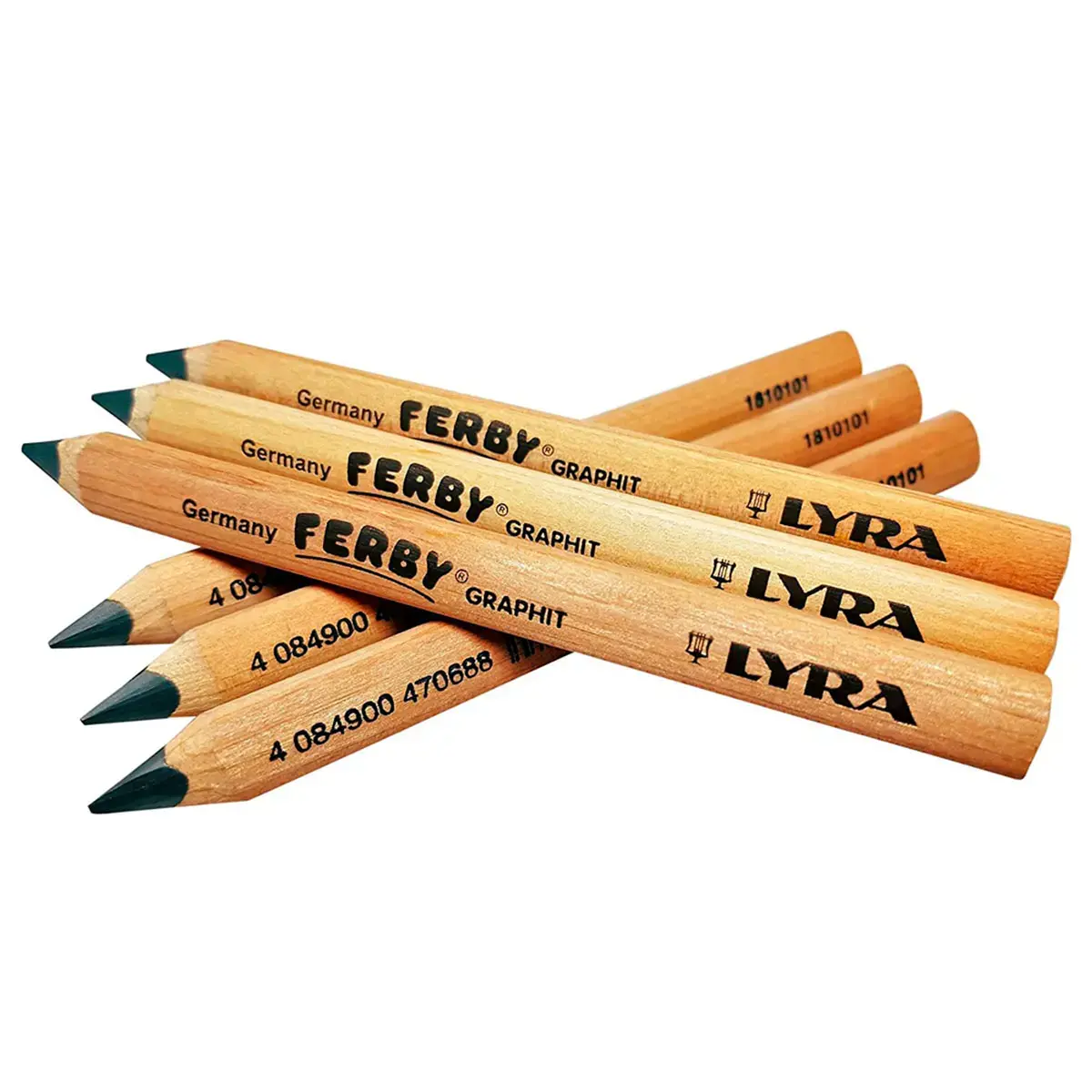 Crayon graphite lyra ferby nature b 12cm bois hetre 12 unit&eacute;s - Lyra groove photo du produit