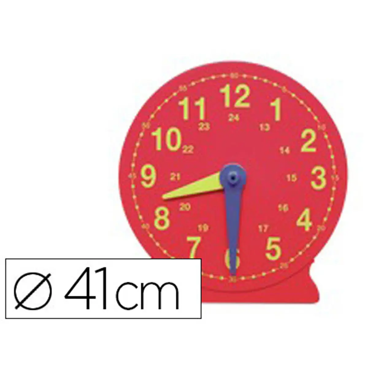 Grande horloge magnetique aiguilles synchronisees diametre 41cm - Culture club photo du produit