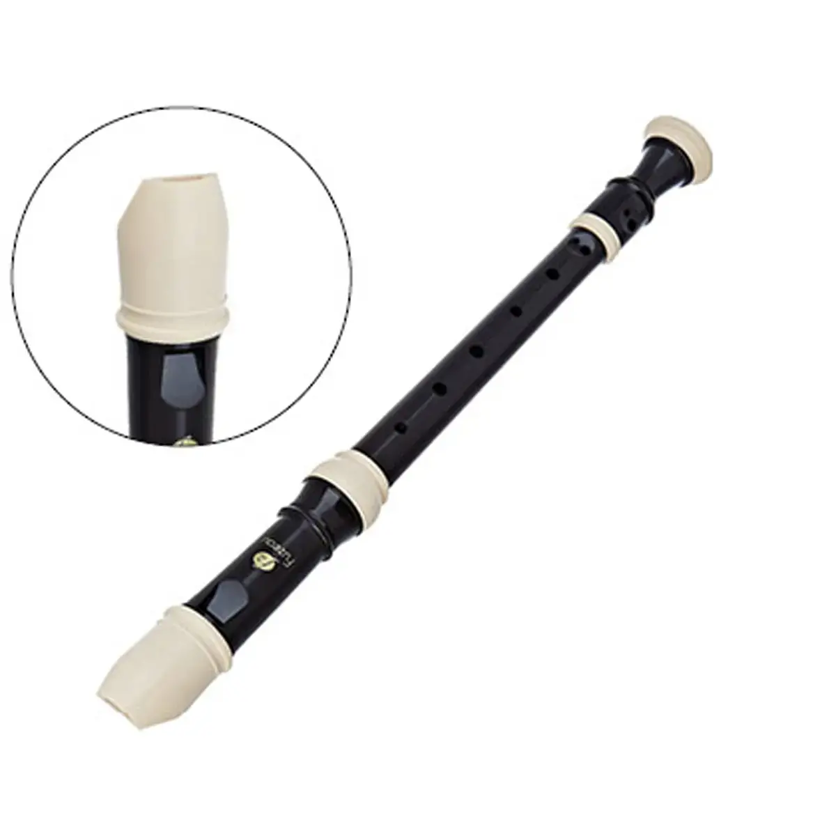 Flute editions soprano baroque 3 parties pavillon 320mm - Fuzeau photo du produit