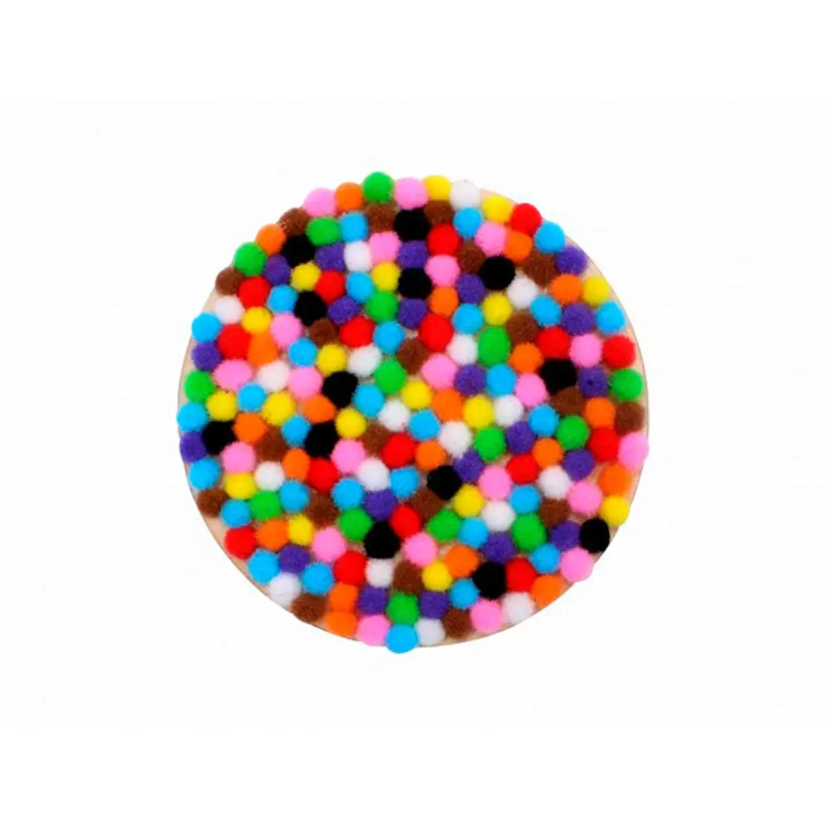 Pack mini pompons loolipo colores 1 cm 1000 pcs 10 coloris assortis - Sodertex loolipo photo du produit