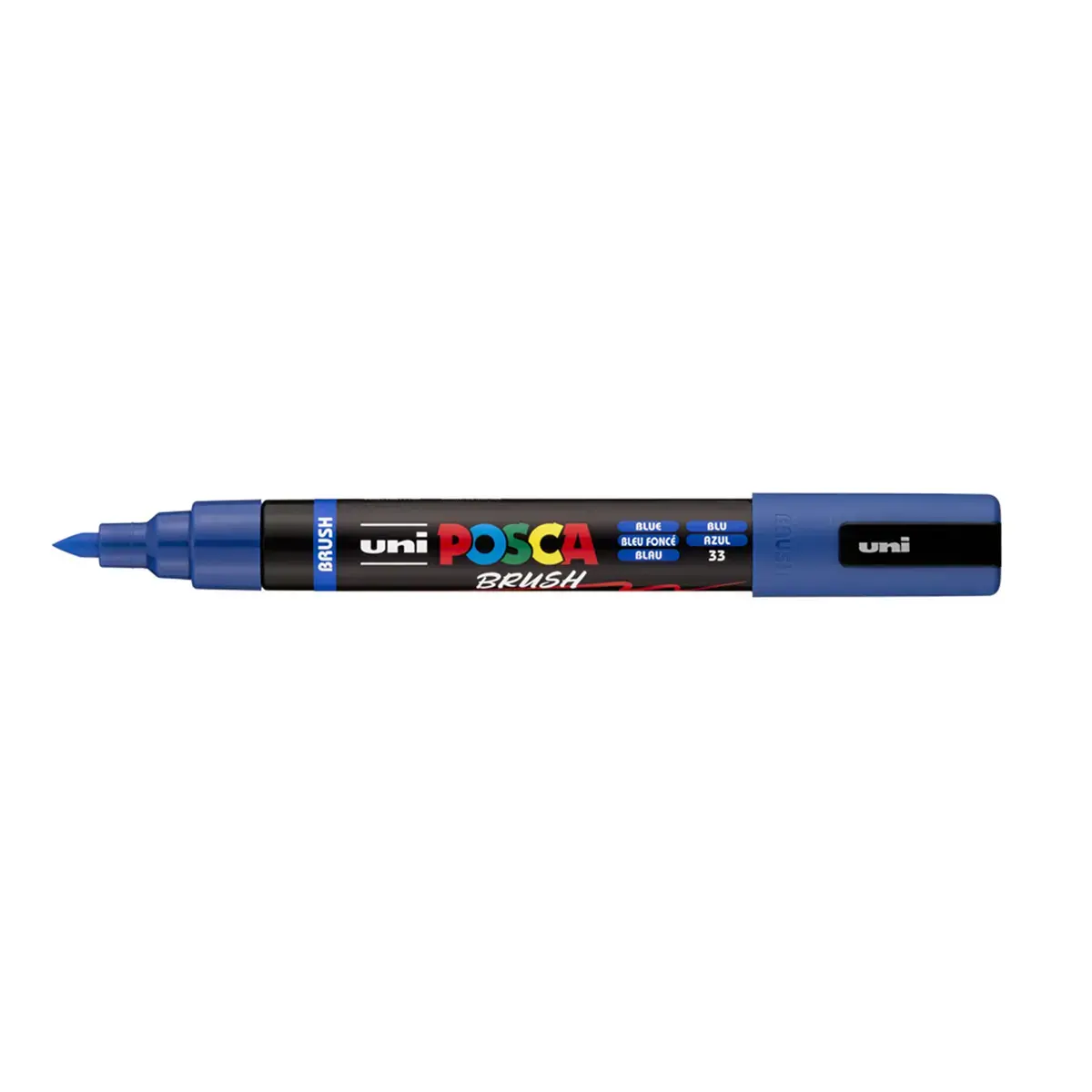 Marqueurs pointe moyenne brush bleu foncé pc5br bf - Posca photo du produit