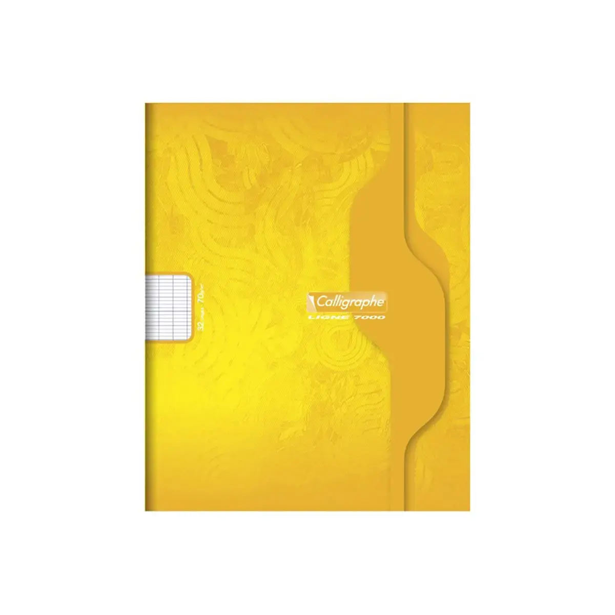 Cahiers piqûre Clairefontaine 7000 couv souple PP 24 x 32 cm - 96p - seyes - Calligraphe photo du produit