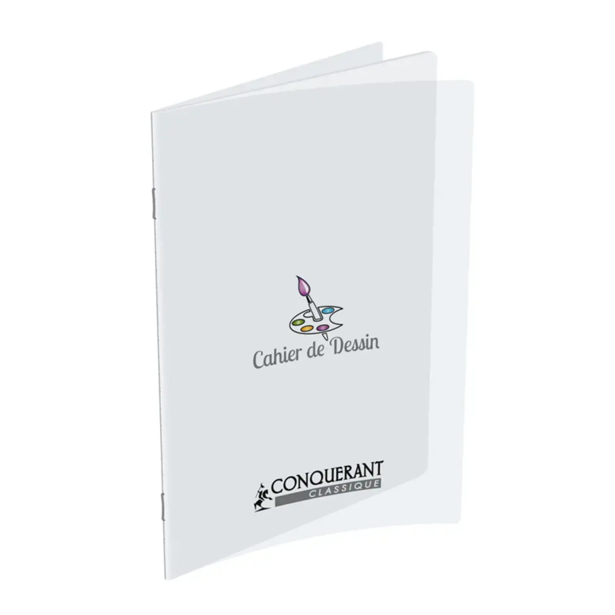 Cahiers dessin couverture polypropylene transparent a5+ 32p uni - Oxford photo du produit