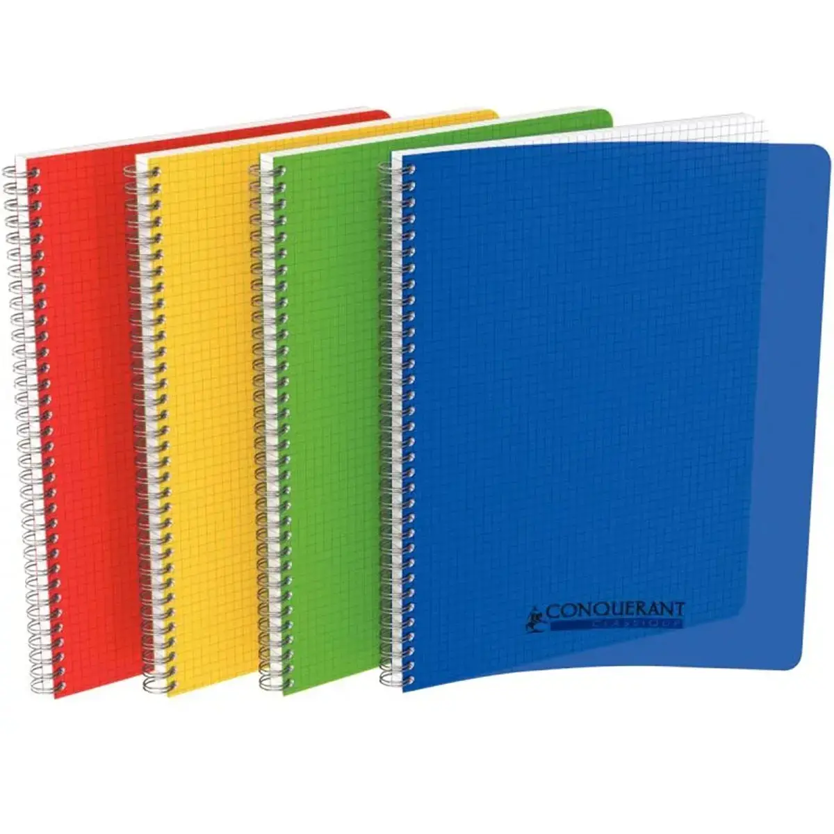 Reliures integrale polypropylene a4 100p 5x5mm 90g - Conquerant photo du produit