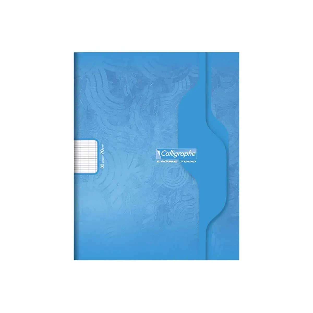 Cahier piq&ucirc;re Sey&egrave;s - A4+ 70 g - 96 pages - Bleu - Calligraphe photo du produit