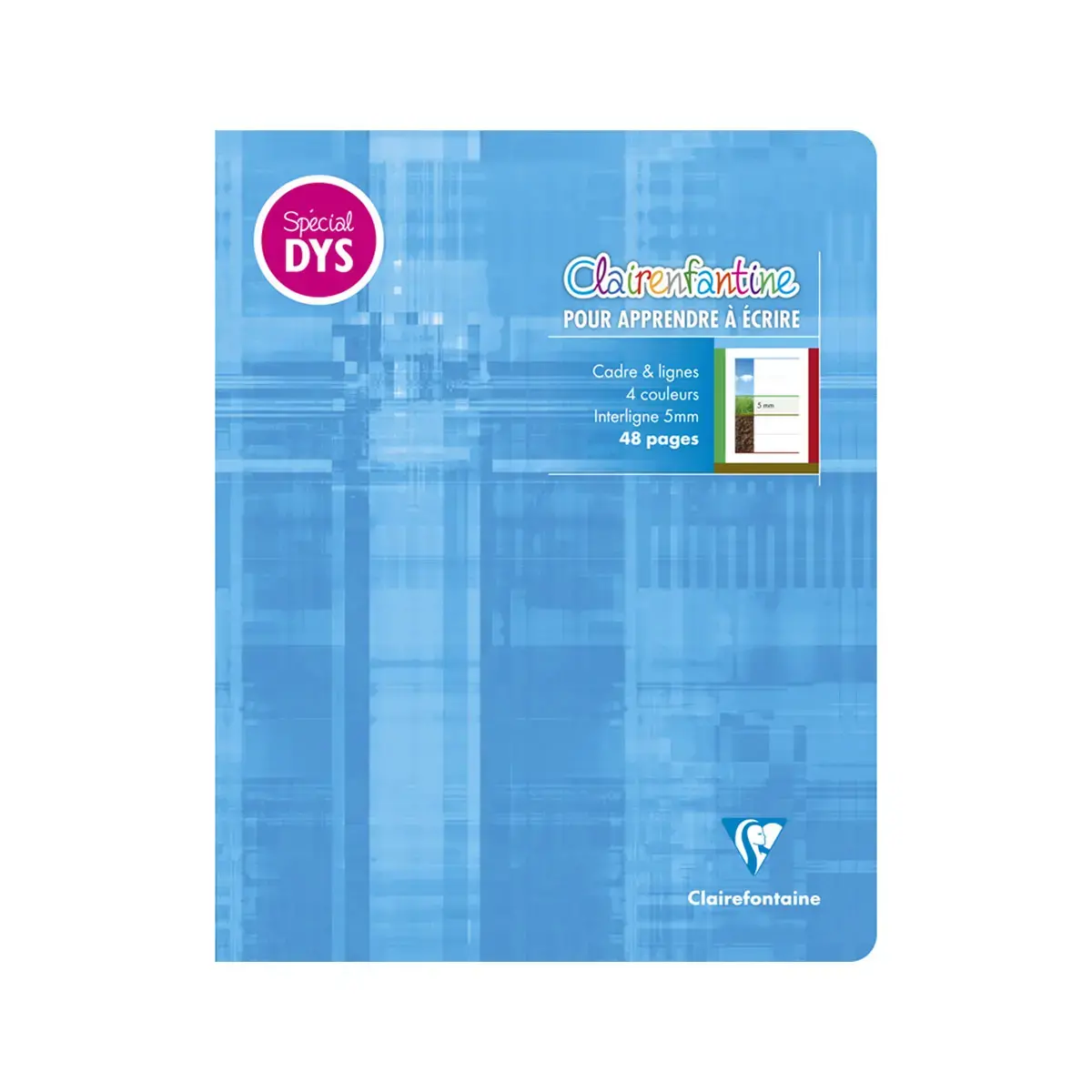 Cahier d'écriture piqûre - A5+ - 48 pages - Coloris aléatoire - Clairefontaine photo du produit