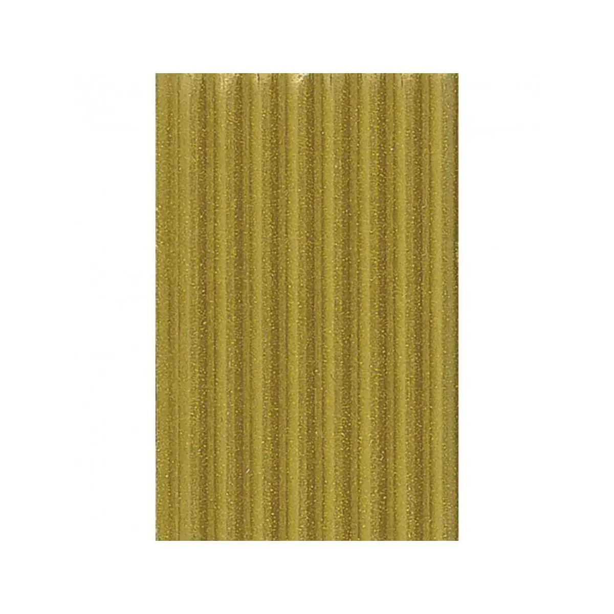 Carton ondule fine cannelure 50x70cm 300g or 1 feuille - Clairefontaine photo du produit