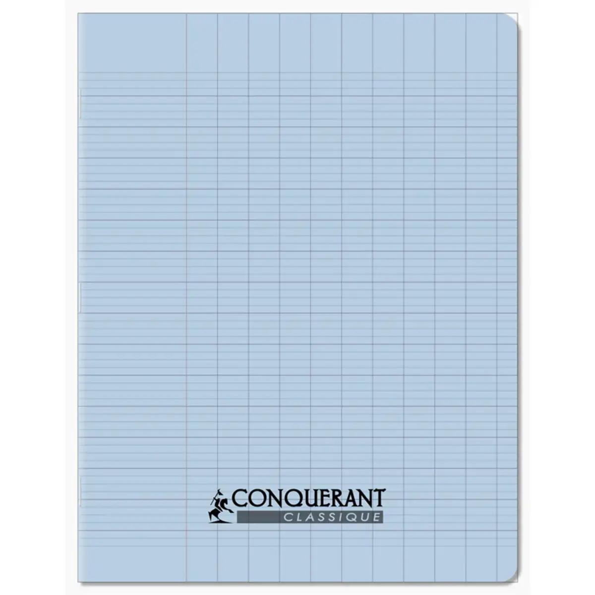 Cahier polypropyl&egrave;ne papier v&eacute;lin 17 x 22 cm- 96 pages - Conquerant photo du produit