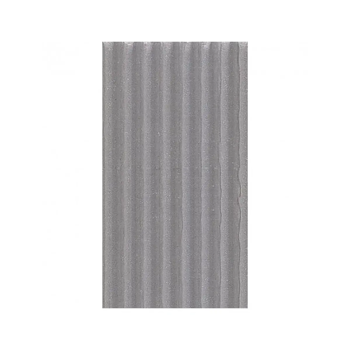 Carton ondule fine cannelure 50x70cm 300g argent - Clairefontaine photo du produit