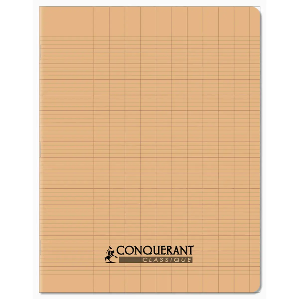 Cahier polypropylène papier vélin 17x22 cm 96 pages - Conquerant photo du produit