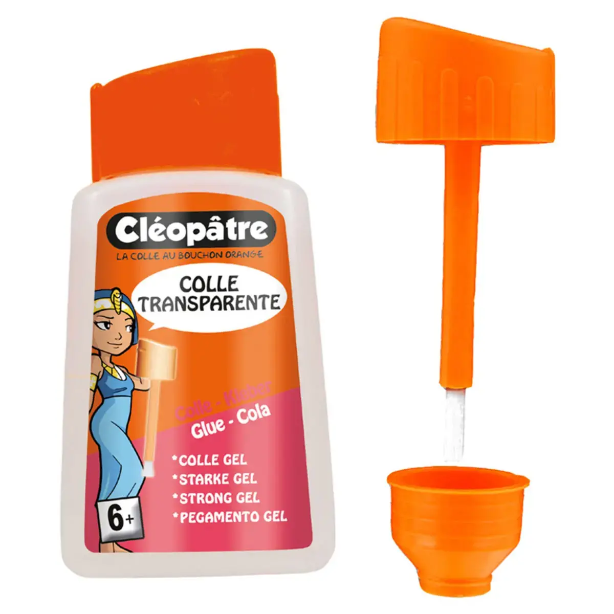 Colle scolaire papier carton travaux manuels 80g - Cleopatre photo du produit