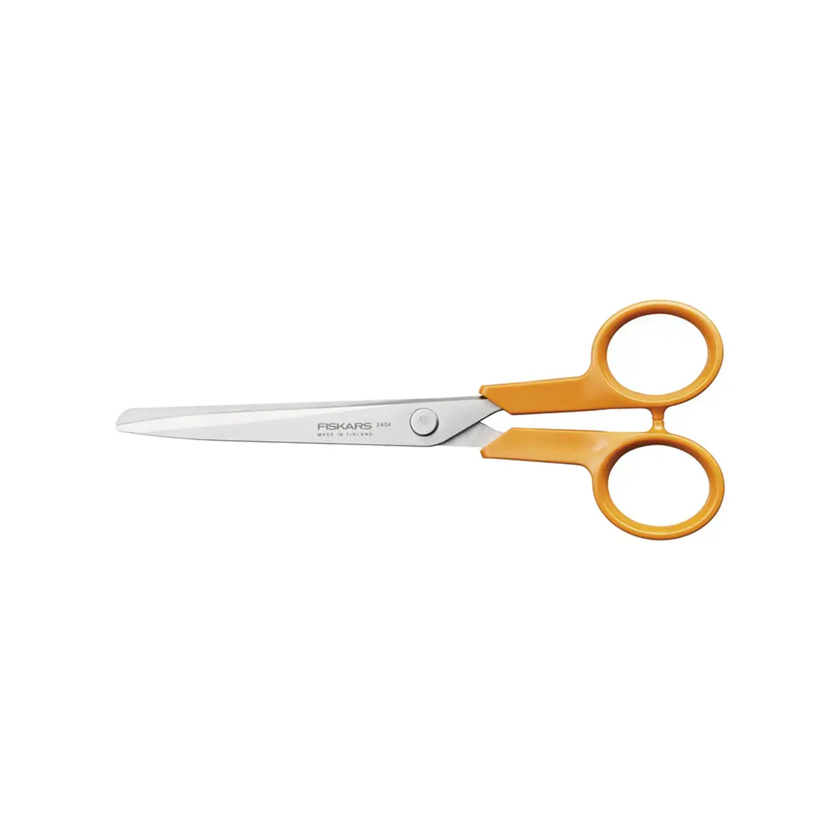 Ciseaux classic universels ambidextre 16 cm anneaux oranges - Fiskars photo du produit