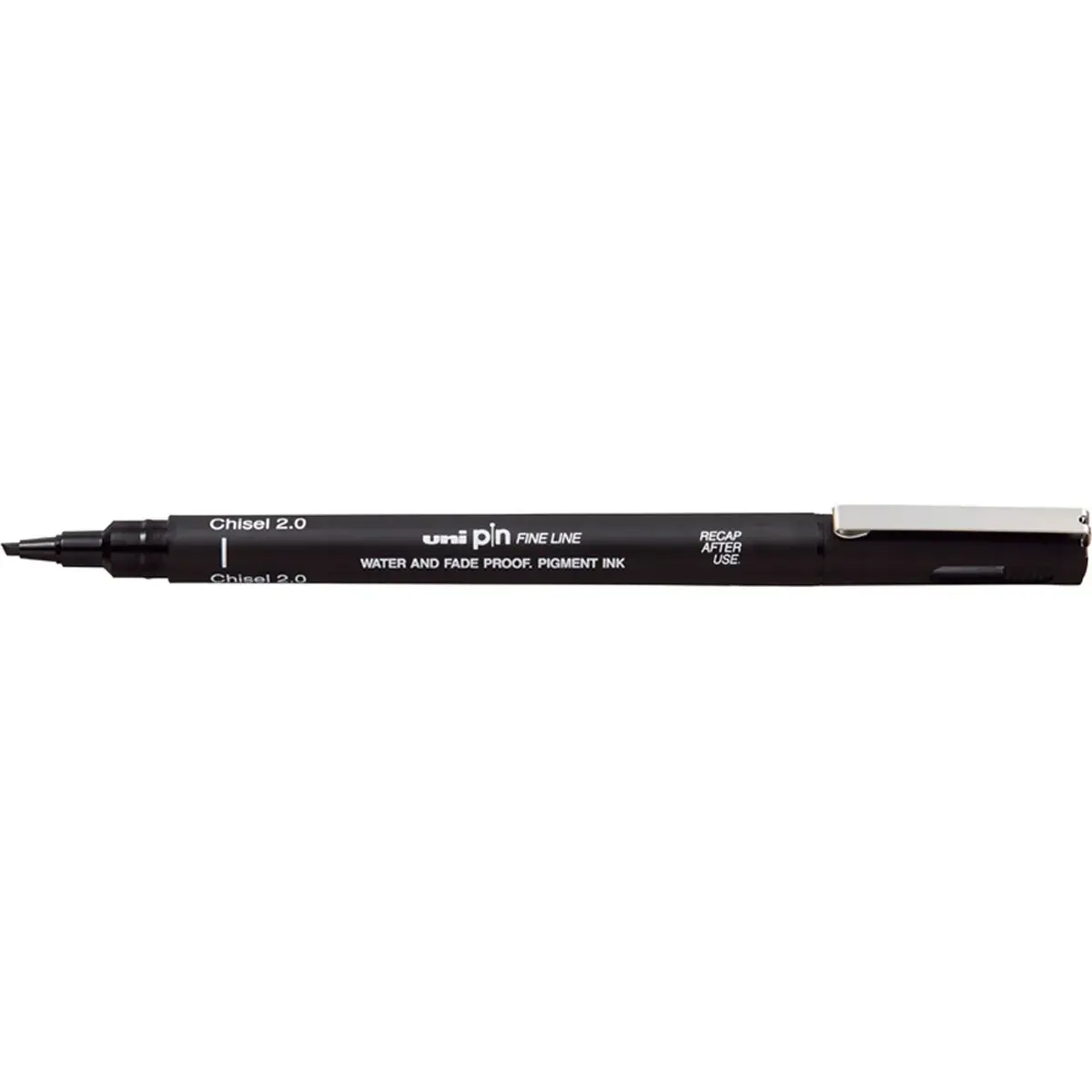 Feutre technique calibrees pointes biseau 2mm noir - Uniball photo du produit
