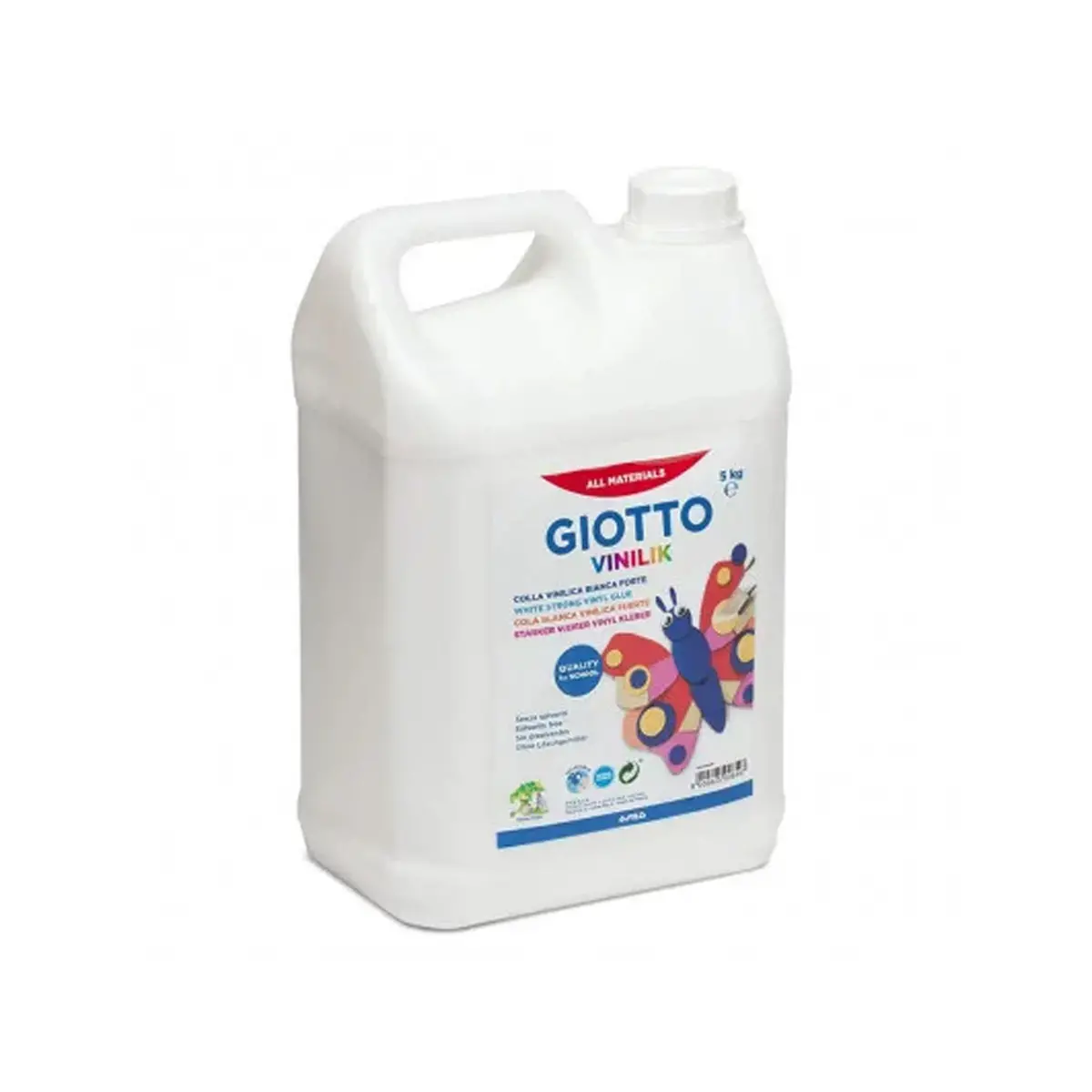 Colle vinilik blanche forte sans solvant 5kg - Giotto photo du produit