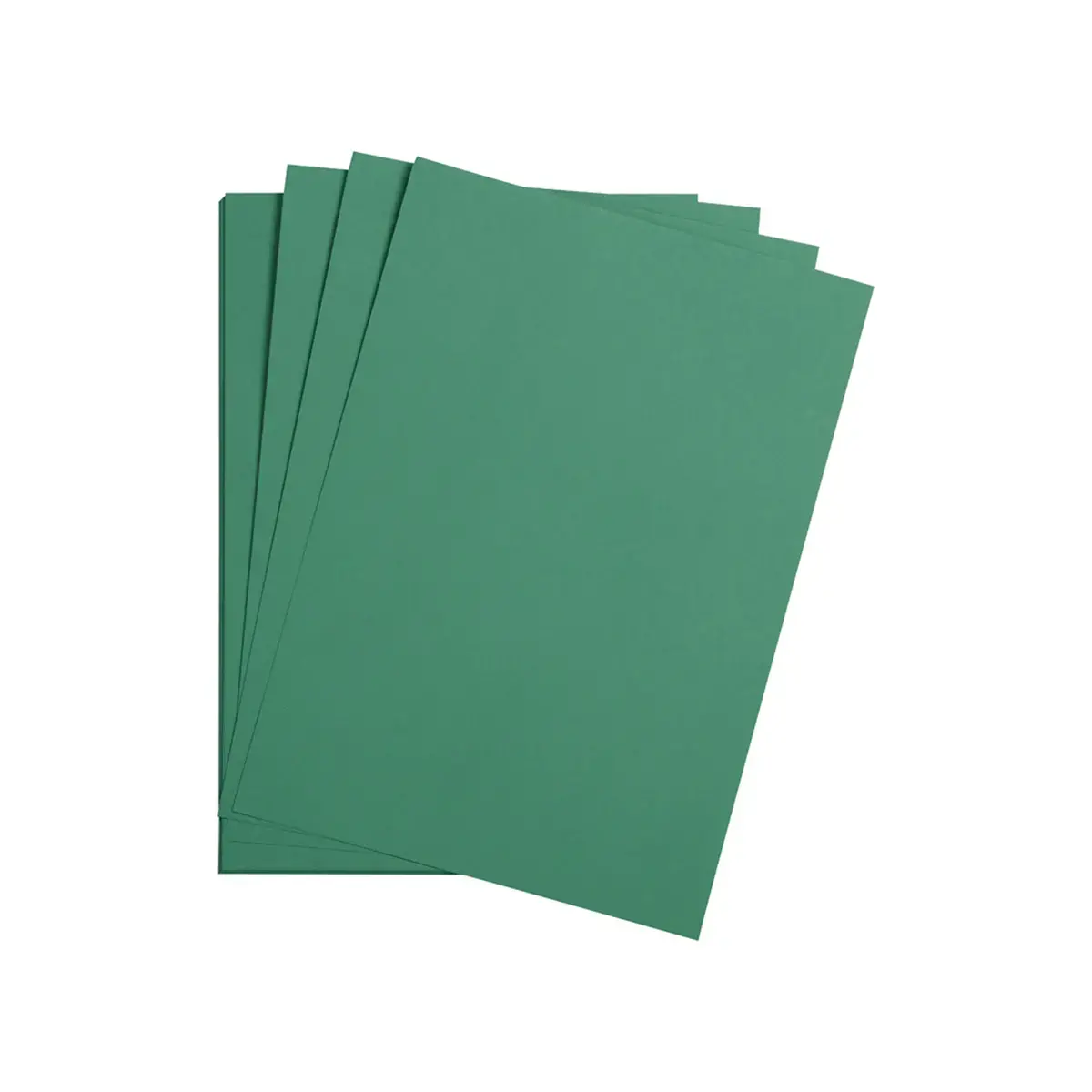 Feuille papier maya 270g 500x700mm vert sapin 25 u - Clairefontaine photo du produit