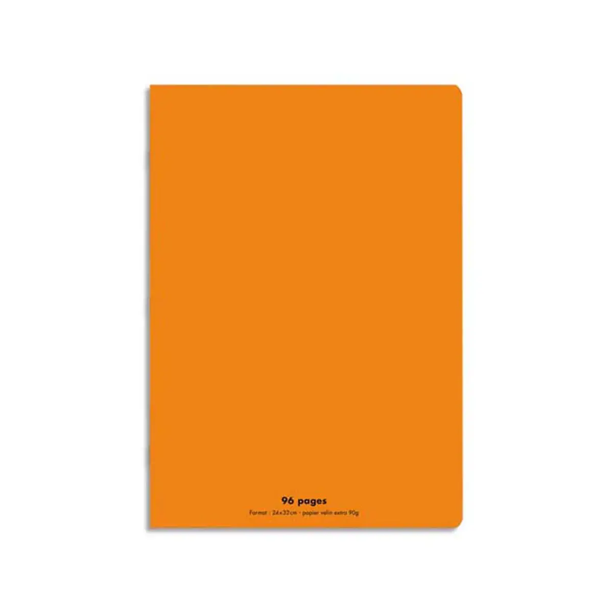 Cahiers pique grands carreaux classique couverture polypropylene orange a4+ - Conquerant photo du produit