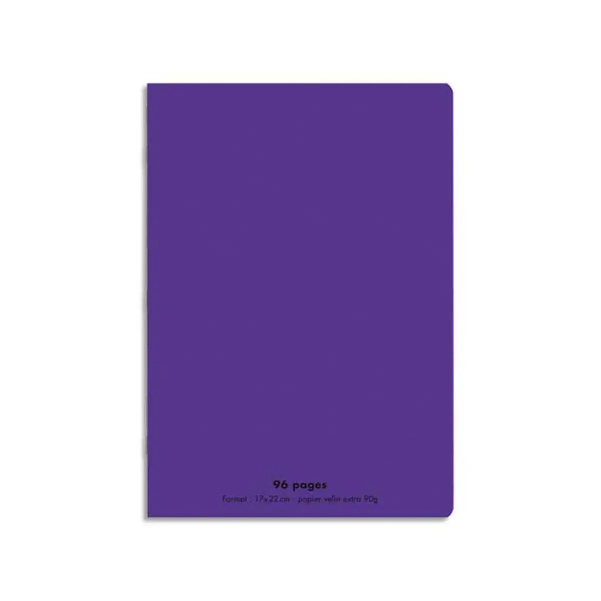 Cahiers pique classique a5+ 17x22cm 96 pages violet - Conquerant photo du produit