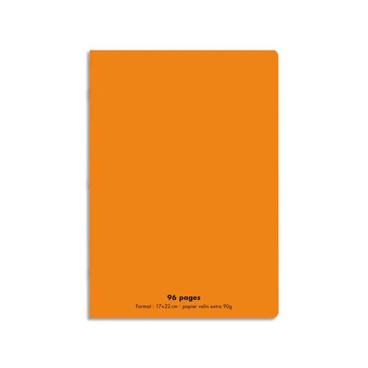 Cahiers pique classique a5+ 17x22cm 96 pages orange - Conquerant photo du produit